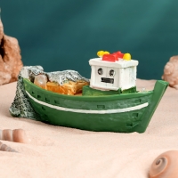 Корабль сувенирный "Рыбацкое судно" 16*7*7см Корабль сувенирный "Рыбацкое судно" 16*7*7см