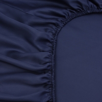 Простыня на резинке SL Home Tencel 140*200+30 см , цв. синий Простыня на резинке SL Home Tencel 140*200+30 см , цв. синий