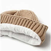 Шапка Крошка Я, р. 46-48см, 1-3 года, бежевый Шапка Крошка Я, р. 46-48см, 1-3 года, бежевый