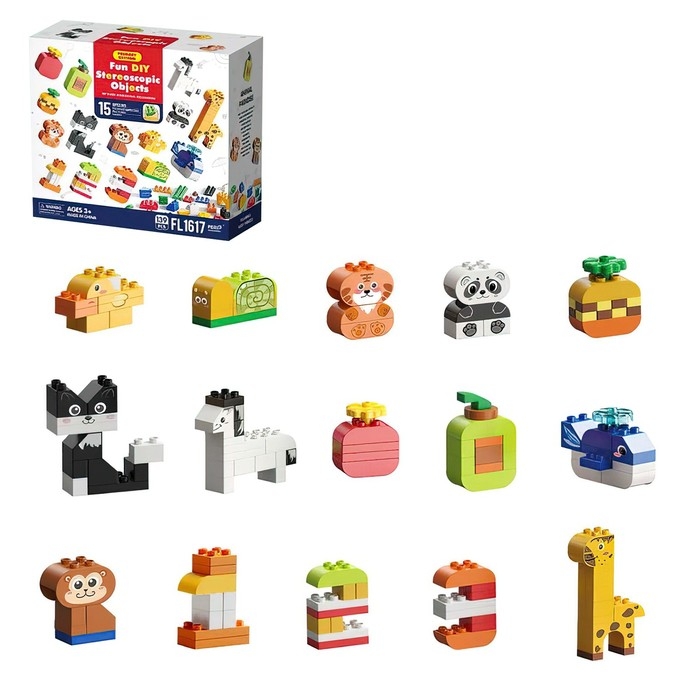 Конструктор &laquo;Весёлые фигурки&raquo;, 139 деталей