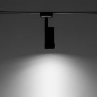 Светильник трековый SLIM "Акцент" LED 9Вт 3000K-6000К 48V CRI90 черный 6х6х18,8см Светильник трековый SLIM "Акцент" LED 9Вт 3000K-6000К 48V CRI90 черный 6х6х18,8см