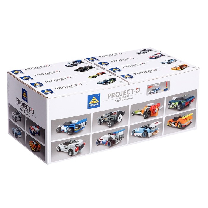 Конструктор Гонка «Мощные моторы», 8 в 1, МИКС Конструктор Гонка «Мощные моторы», 8 в 1, МИКС