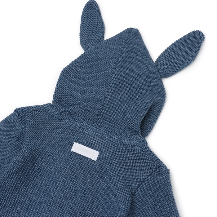 Комбинезон вязаный Крошка Я &laquo;Зайчик&raquo; рост 68-74 см