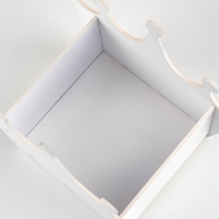 Кашпо деревянное "Корона" 16,4х23,4х13 см Кашпо деревянное "Корона" 16,4х23,4х13 см