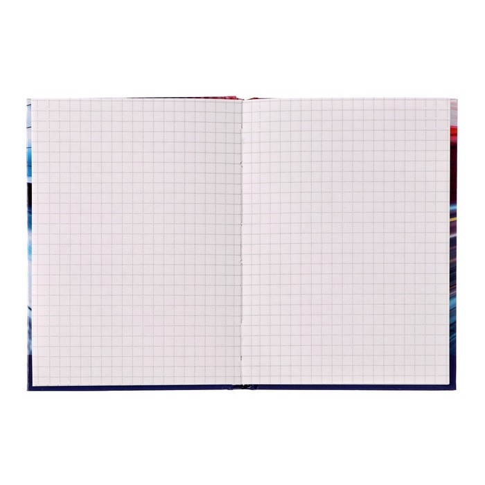 Блокнот А6, 64 листа в клетку "Тачка", твёрдая обложка, глянцевая ламинация, блок офсет