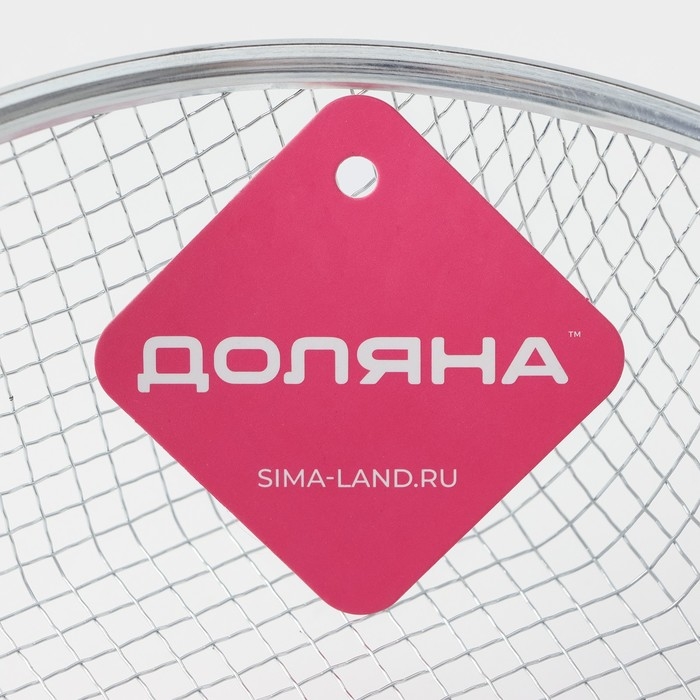 Фритюрница Доляна, d=22 см, цвет серебристый