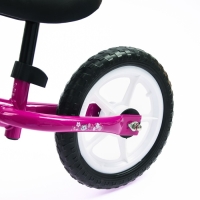 Беговел 12", детский облегченный, 3+ &laquo;Кошечка Мэри&raquo;, цвет фиолетовый