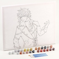 Картина по номерам на холсте с подрамником &laquo;Огненный парень&raquo;, 40 х 50 см