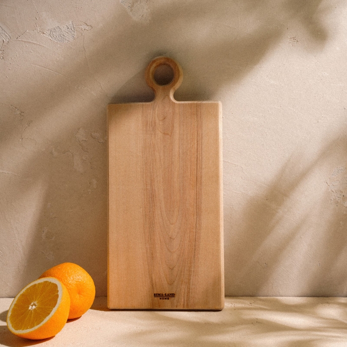 Доска разделочная из цельного массива берёзы Sima-Land Home, 35&times;16&times;2,2 см