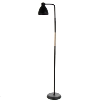 Торшер 19118/1BK E27 40Вт черный 23х159 см