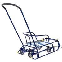 Санки &laquo;Тимка 6 универсал&raquo;, синий лак