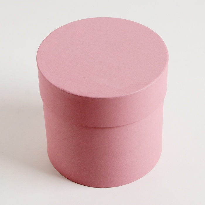 Набор шляпных коробок  3 в 1 "Пудра", 18 &times; 18 ‒13 &times; 13 см