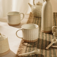 Набор кружек керамических SL Home &laquo;Виенто&raquo;, 400 мл, цвет белый