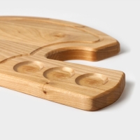 Доска разделочная для подачи и сервировки Adelica &laquo;Топор&raquo;, 30&times;21&times;1,8 см, массив береза