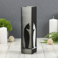 Ваза "Кошачье отражение", 21х5,5х5,5 см 0,32 л Ваза "Кошачье отражение", 21х5,5х5,5 см 0,32 л