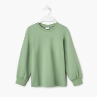 Лонгслив детский MINAKU: Basic line цвет оливковый, рост 128 Лонгслив детский MINAKU: Basic line цвет оливковый, рост 128