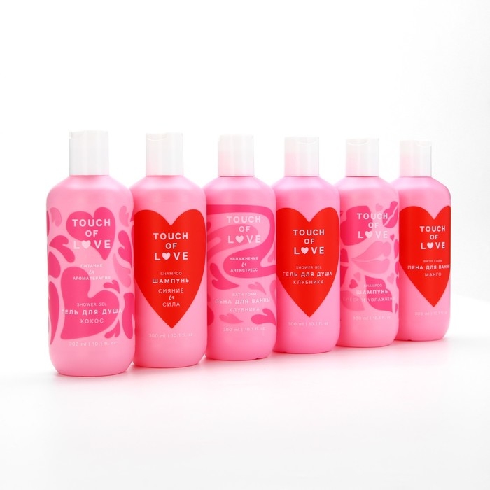 Шампунь для волос Just love, 300 мл, аромат свежести, ЧИСТОЕ СЧАСТЬЕ