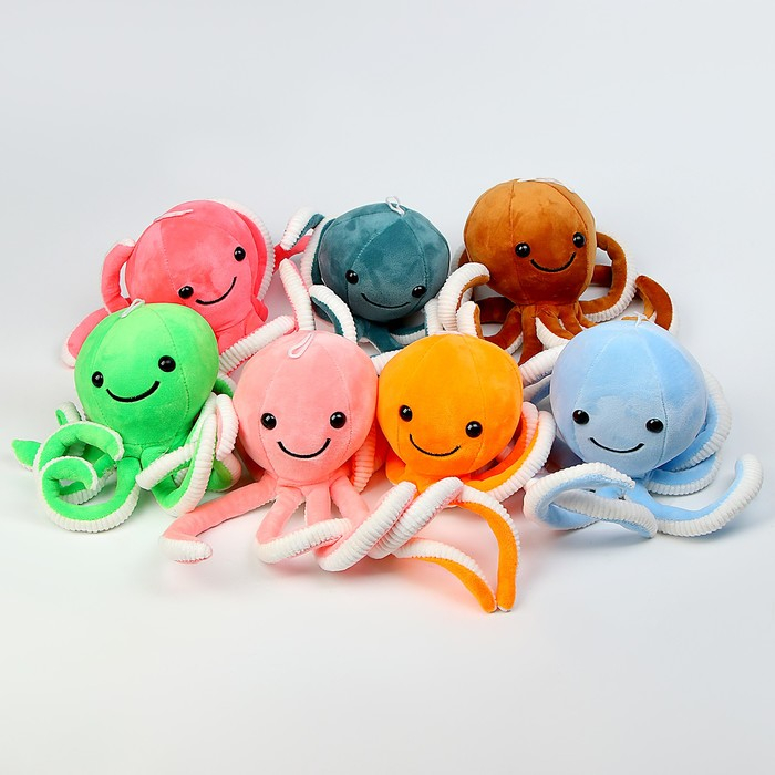 Мягкая игрушка &laquo;Осьминог&raquo;, цвета МИКС