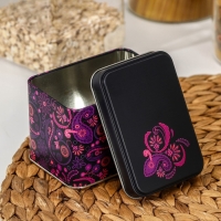 Банка для сыпучих продуктов &laquo;Бута&raquo;, 400 мл, цвет лиловый