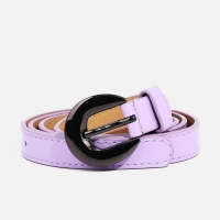 Ремень женский, ширина 2 см, винт, пряжка металл, цвет сиреневый Ремень женский, ширина 2 см, винт, пряжка металл, цвет сиреневый