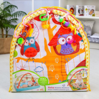 Развивающий коврик с дугами &laquo;Совушка&raquo;, 85х85 см.