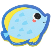 Мягкий пазл для малышей &laquo;Морские друзья&raquo;, 5 пазлов, Крошка Я