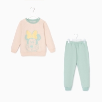 Комплект для девочки (Свитшот, брюки) «Минни Маус» DISNEY, 122 см Комплект для девочки (Свитшот, брюки) «Минни Маус» DISNEY, 122 см