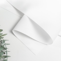 Фоамиран иранский 0,8-1 мм (белый/101) 60х70 см Фоамиран иранский 0,8-1 мм (белый/101) 60х70 см