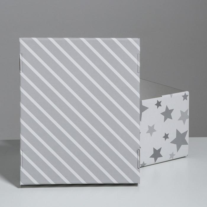 Коробка подарочная складная, упаковка, &laquo;Звёздные радости&raquo;, 31 х 25.5 х 16 см