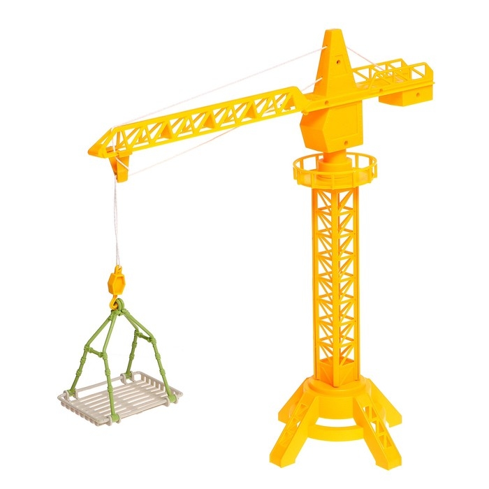 Набор игровой &laquo;Стройка&raquo;, кран и спецтехника