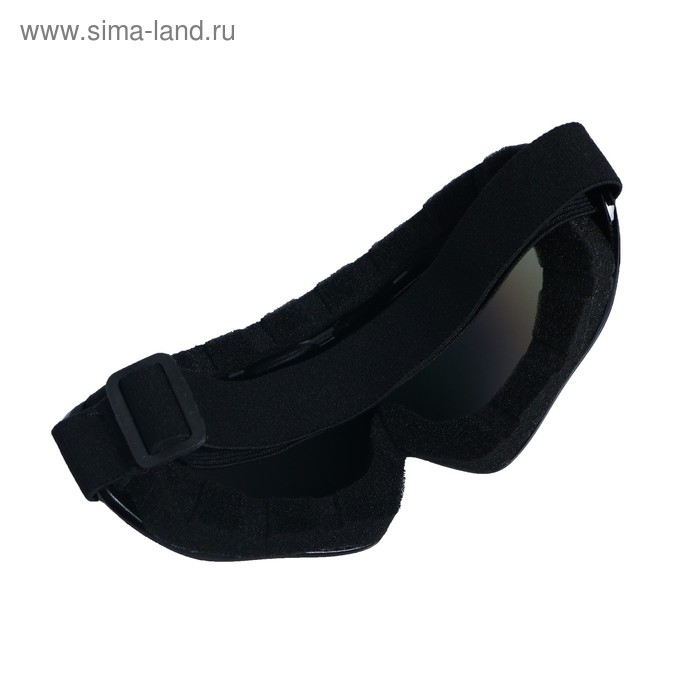 Очки для езды на мототехнике с доп. вентиляцией, стекло хамелеон, черные Очки для езды на мототехнике с доп. вентиляцией, стекло хамелеон, черные