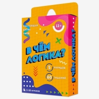 Игра карточная &laquo;В чём логика?&raquo;, 60 карточек