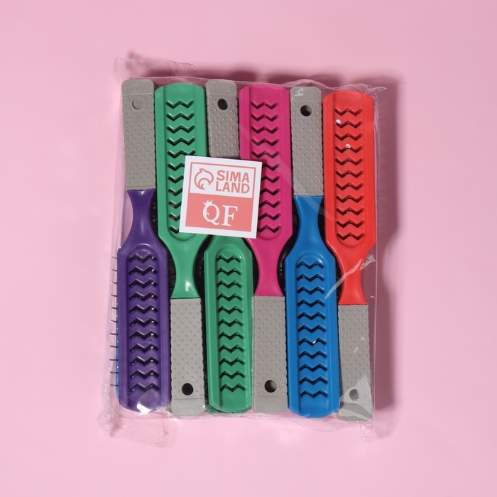 Расчёска массажная, вентилируемая, 3 × 21 см, фасовка 12 шт, цвет МИКС Расчёска массажная, вентилируемая, 3 × 21 см, фасовка 12 шт, цвет МИКС