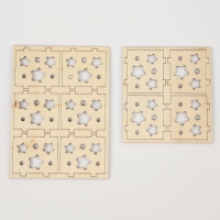 Новогодний ночник &laquo;Звезда-змея&raquo;, 16 &times; 15 &times; 4,5 см