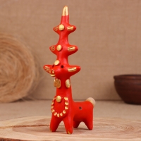 Абашевская игрушка "Олень-древо", 15x7x15 см, Кукушкин И.И. Абашевская игрушка "Олень-древо", 15x7x15 см, Кукушкин И.И.