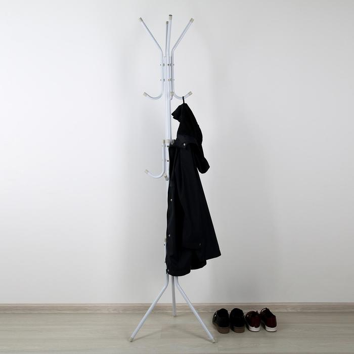 Вешалка напольная 170 см "Classic" цвет белый
