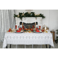 Скатерть "Сканди стиль" 180х146 см, 100% хлопок, 164 г/м2