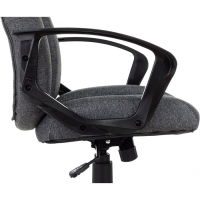 Кресло руководителя Бюрократ T-898 серый, пластик T-898/3C1GR