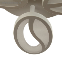 Люстра ГАЛЛОП 5327/3 LED 50Вт белый 46x11x46 см