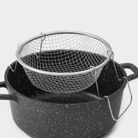 Фритюрница Доляна, d=18 см, цвет серебристый Фритюрница Доляна, d=18 см, цвет серебристый