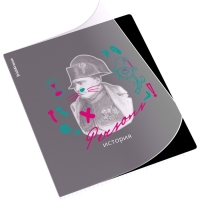 Тетрадь предметная ИСТОРИЯ, 48 листов в клетку, ErichKrause Persons, пластиковая обложка, шелкография, блок офсет 100% белизна, инфо-блок Тетрадь предметная ИСТОРИЯ, 48 листов в клетку, ErichKrause Persons, пластиковая обложка, шелкография, блок офсет 100% белизна, инфо-блок