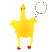 Мялка с водой «Курица» на брелоке, набор 3 шт Мялка с водой «Курица» на брелоке, набор 3 шт