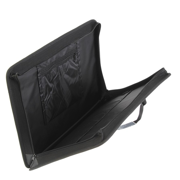 Папка для чертежей и рисунков А3, 485 х 348 мм, с ручками, текстильная, 1С33 Папка для чертежей и рисунков А3, 485 х 348 мм, с ручками, текстильная, 1С33 "Любань", серая