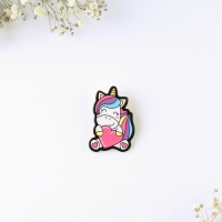 Брелок для ключей, значок, сувенир &laquo;Единорог&raquo;, набор, 6,8 х 10,5 см.