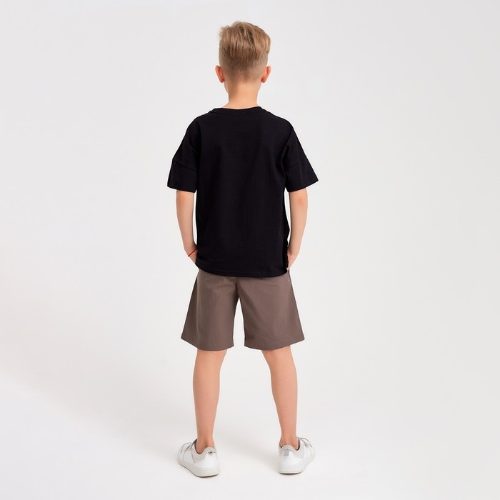 Футболка детская MINAKU Bright, цвет чёрный, рост 152 Футболка детская MINAKU Bright, цвет чёрный, рост 152