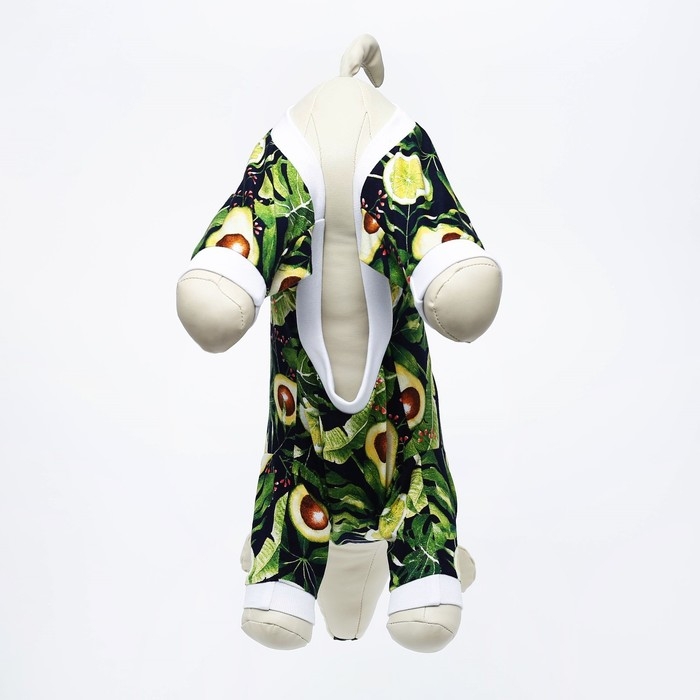 Комбинезон для животных &laquo;&lrm;Авокадо&raquo;&lrm;, XS (ДС 27, ОШ 23-27, ОГ 41-45)