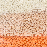 Бисер круглый 8/0.12/0 "Нежная пастель" 5 цветов х 20 гр 20х8х0,7 см Бисер круглый 8/0.12/0 "Нежная пастель" 5 цветов х 20 гр 20х8х0,7 см