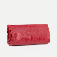 Кошелёк на кнопке, цвет красный