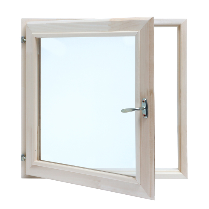 Окно, 60&times;60см, двойное стекло ЛИПА