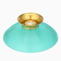 Блюдо сервировочное &laquo;Фьюжн&raquo; на металлической ножке, 24,5 х 24,5 х 9 см